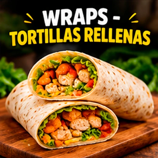 WRAPS - TORTILLAS RELLENAS